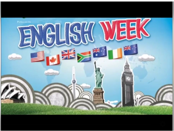 с 11 по 18 апреля в школе проходила неделя английского языка под лозунгом «English opens doors».