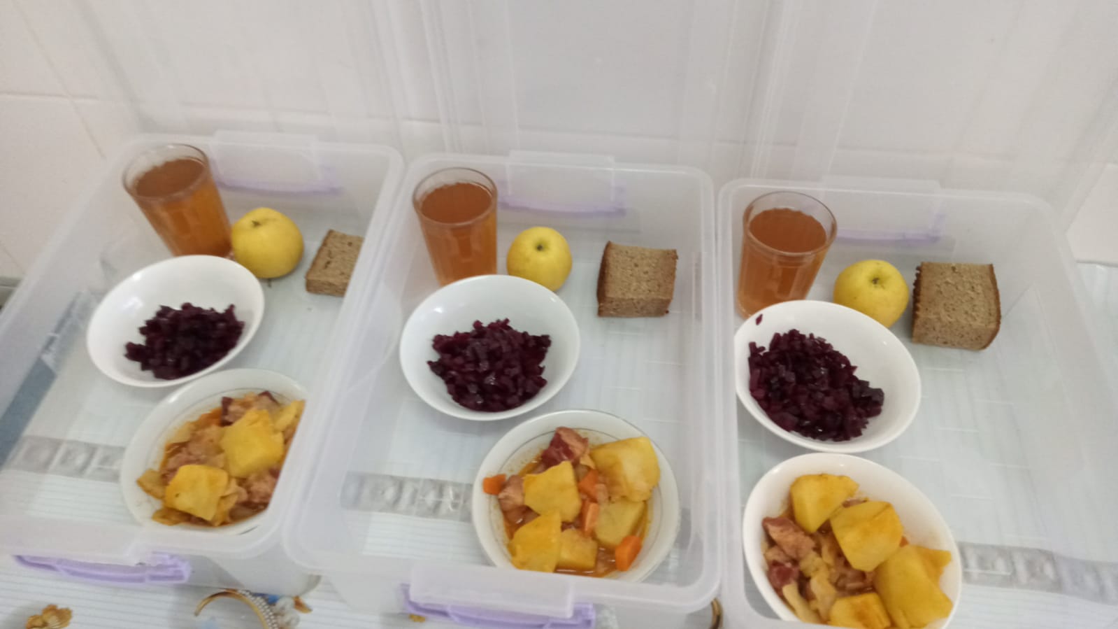 Мәзір/Меню 4 жұма/неделя 3 күн/день