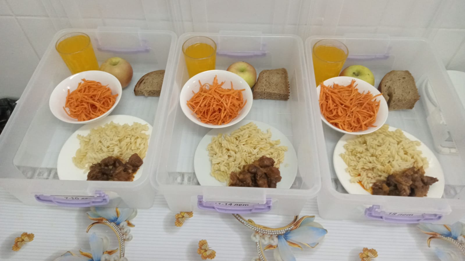 Мәзір/Меню 2 жұма/неделя 1 күн/день