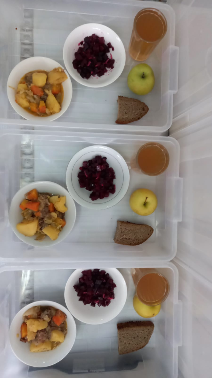 Мәзір/Меню 4 жұма/неделя 3 күн/день