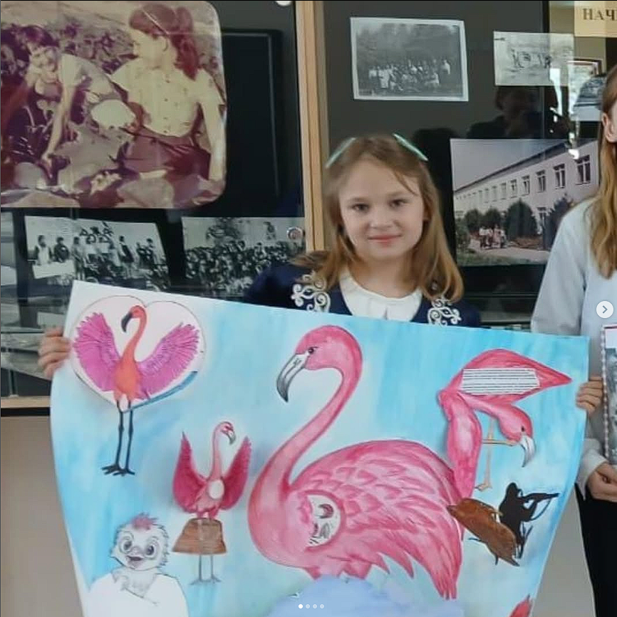 Оқушылар сарайының экологиялық-биологиялық бөлімінде жас натуралистер арасында "біздің үйдің флорасы мен фаунасы" лэпбук байқауы өтті.