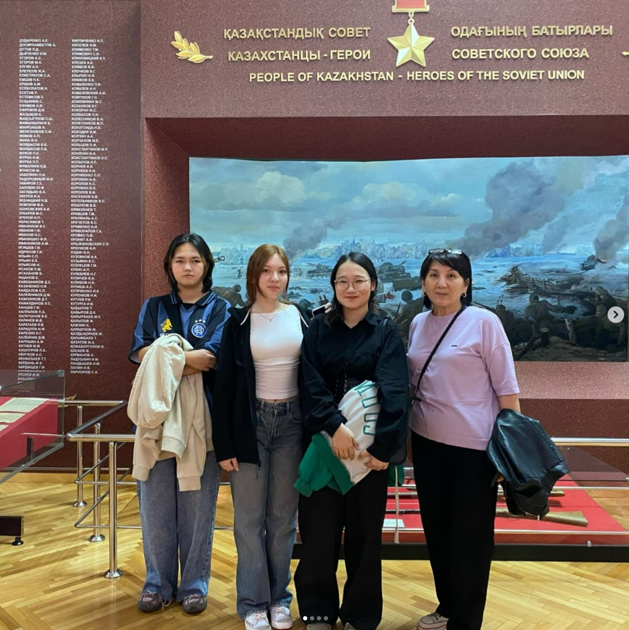 Демалыс. 8 А сынып оқушылары Орталық Мемлекеттік мұражайға барды