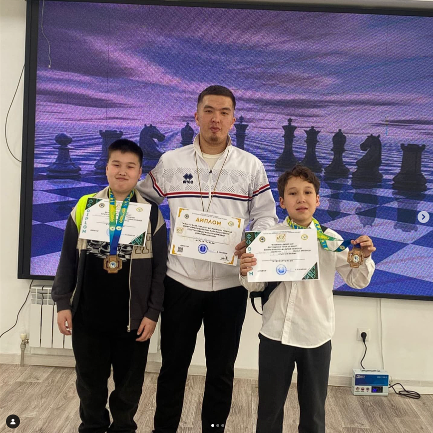 Шахматтан қалалық турнир Open air sport