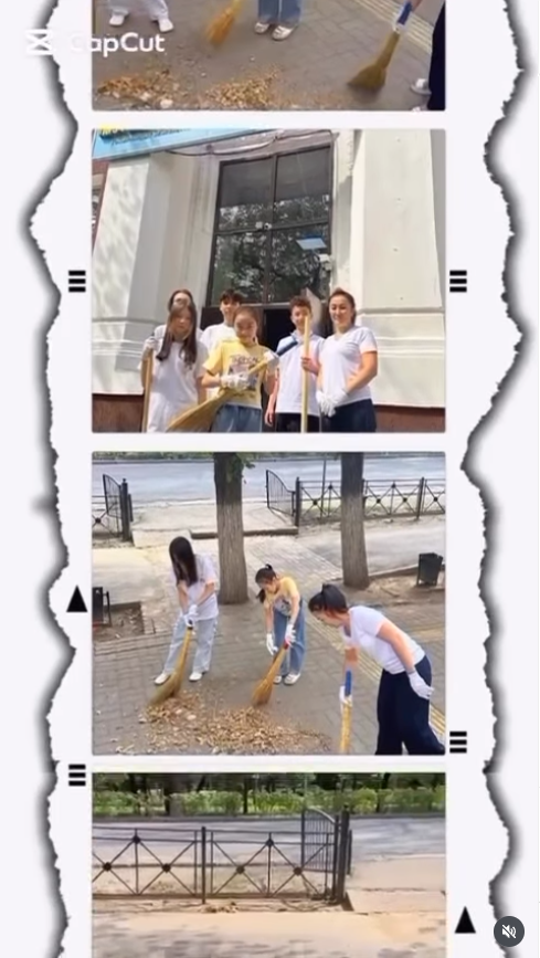 Бүгін мектебімізде Қазақстан Республикасының Конституция күніне орай сенбілік өткізілді.