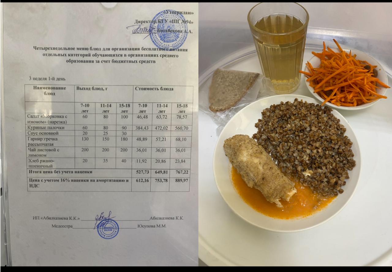 19.01.2026ж Ас мәзірі