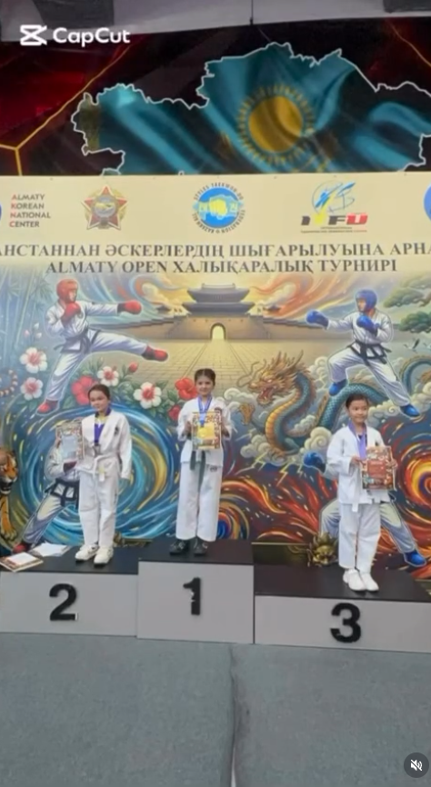 🏆 TAEKWON-DO ITF ALMATY OPEN