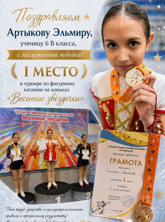 ⛸️ Құттықтаймыз!